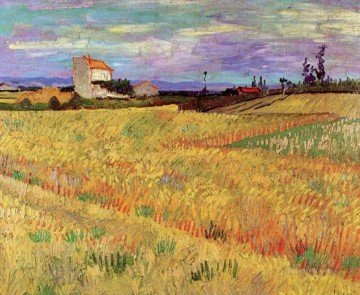 Wheat Field Vincent van Gogh Oil Paintings